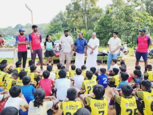 Former national star impresses trainees
