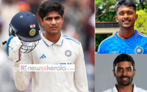 ഗിൽ നായകൻ; പന്ത് ഉപനായകൻ. രണ്ട് പുതുമു​​ഖങ്ങൾ