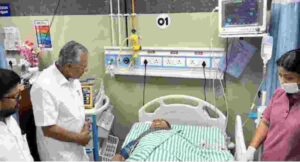 കണ്ണൂരില്‍ കെഎസ് യുവിന്റെ കരിങ്കൊടി പ്രതിഷേധം; മന്ത്രി വീണാ ജോര്‍ജ് ICU യുവിൽ